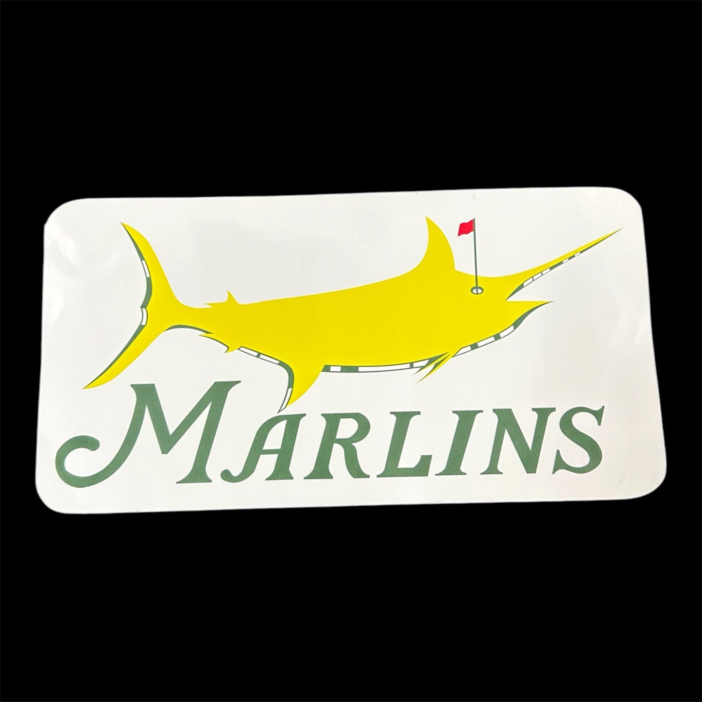 Marlin Golf Decal