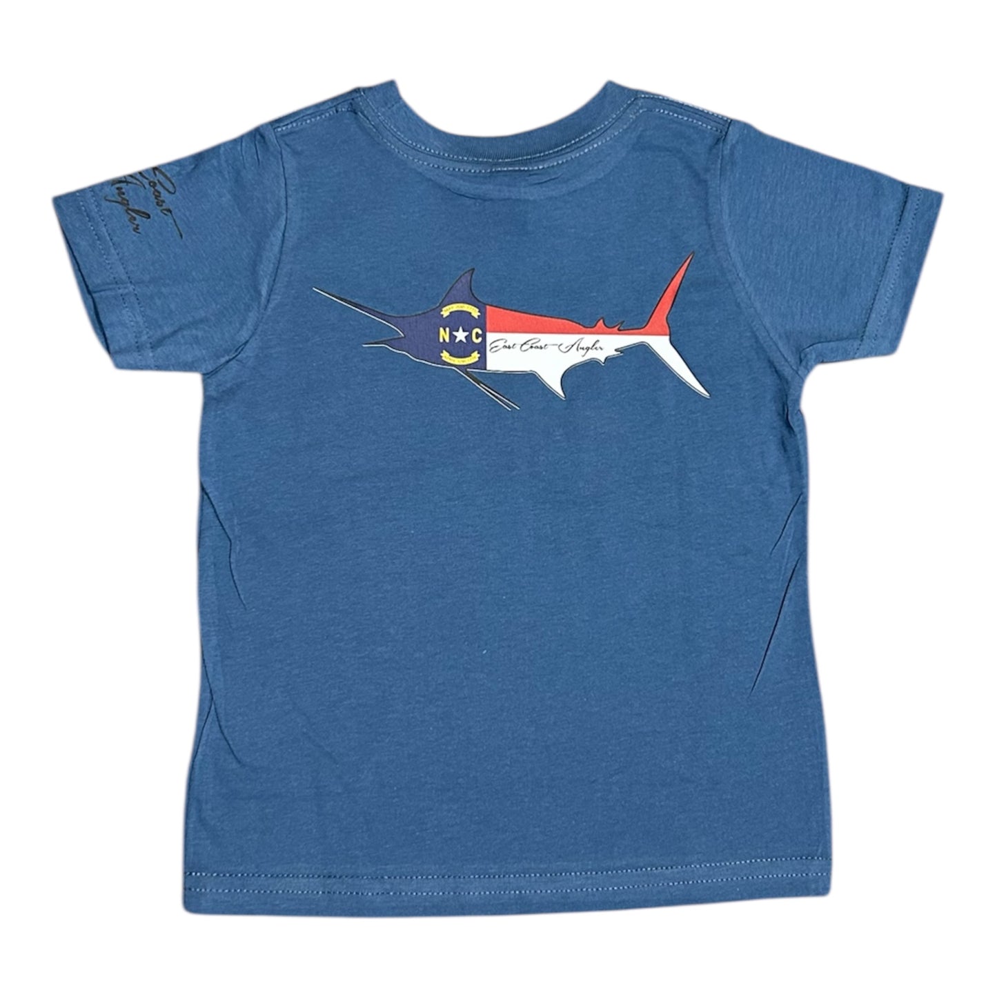 NC Marlin Flag East Coast Angler Toddler/Youth Tee