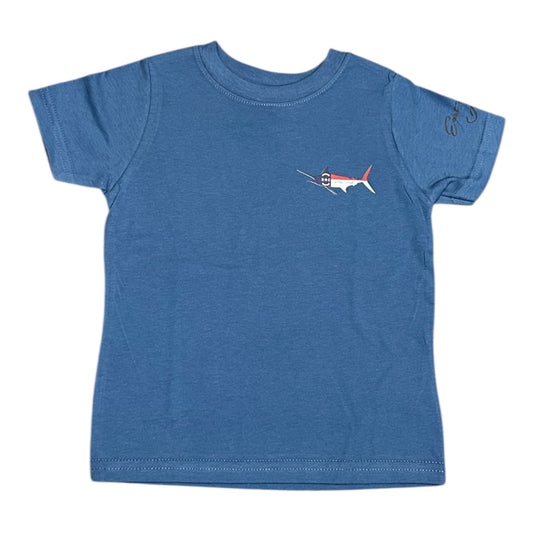 NC Marlin Flag East Coast Angler Toddler/Youth Tee