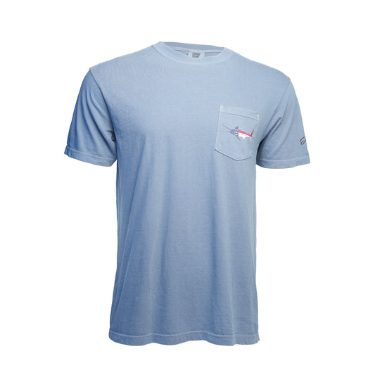 NC Marlin Flag East Coast Angler Tee