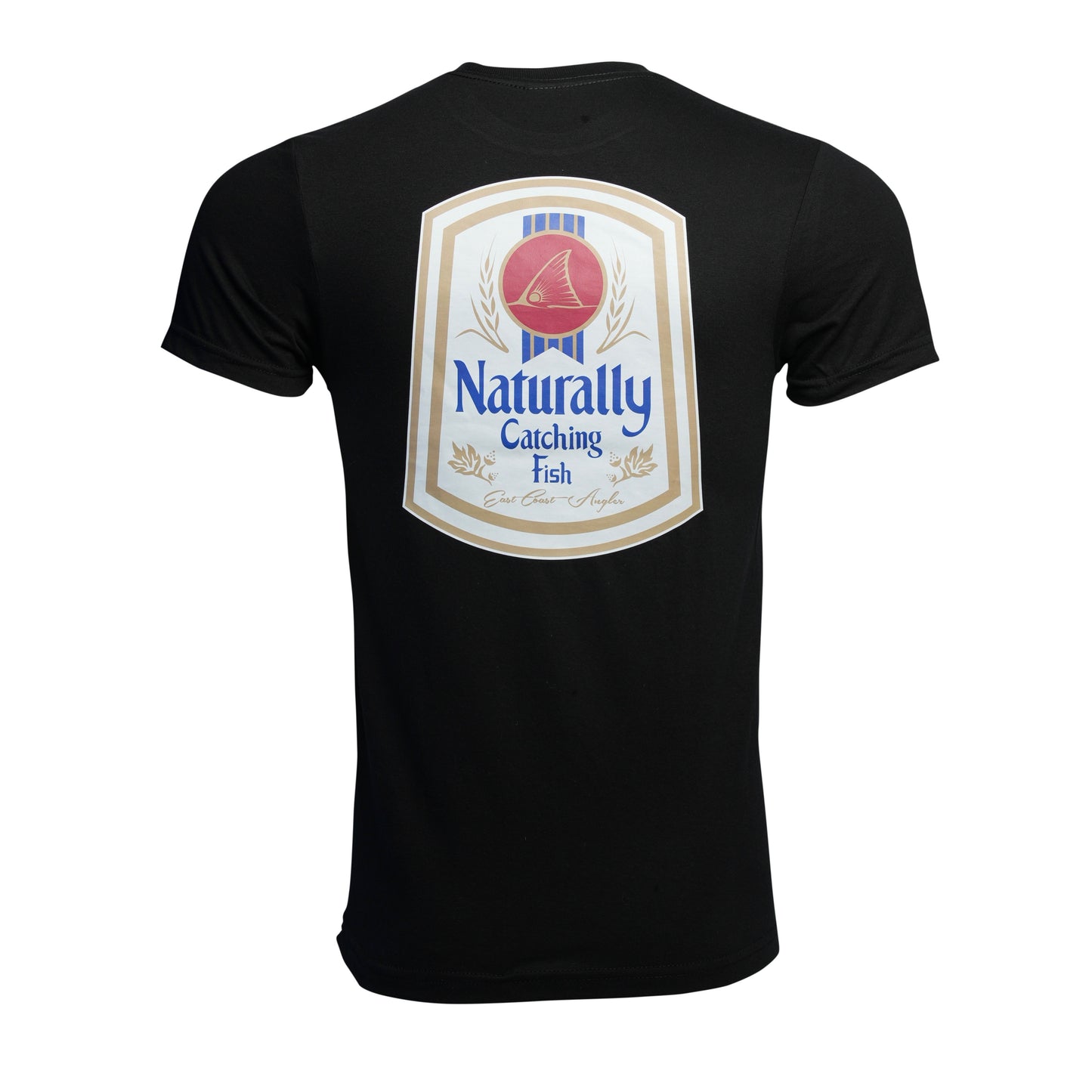 Naturally Catching Fish East Coast Angler Tee