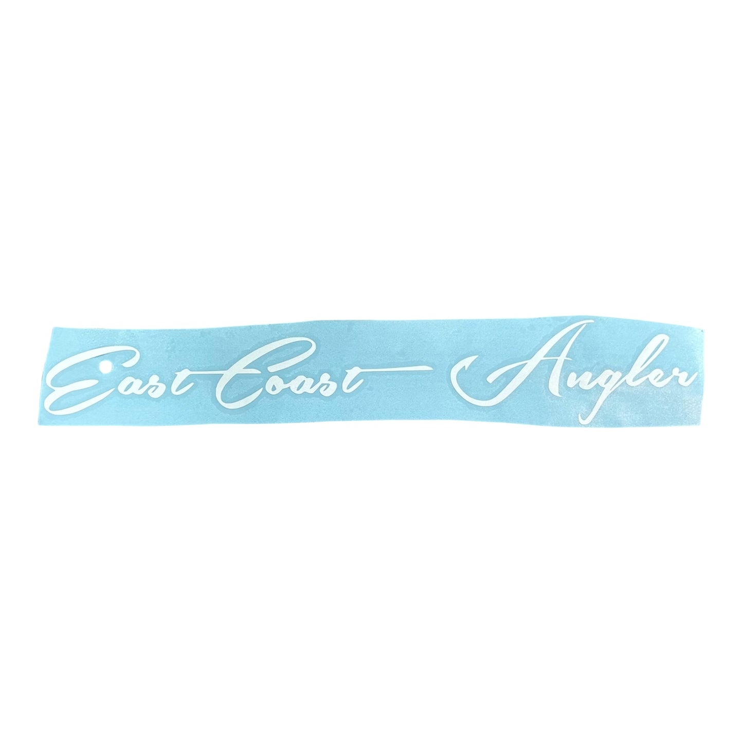 12" ECA Script Decal