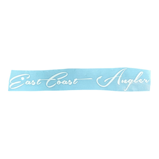 12" ECA Script Decal