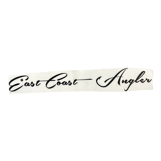 12" ECA Script Decal