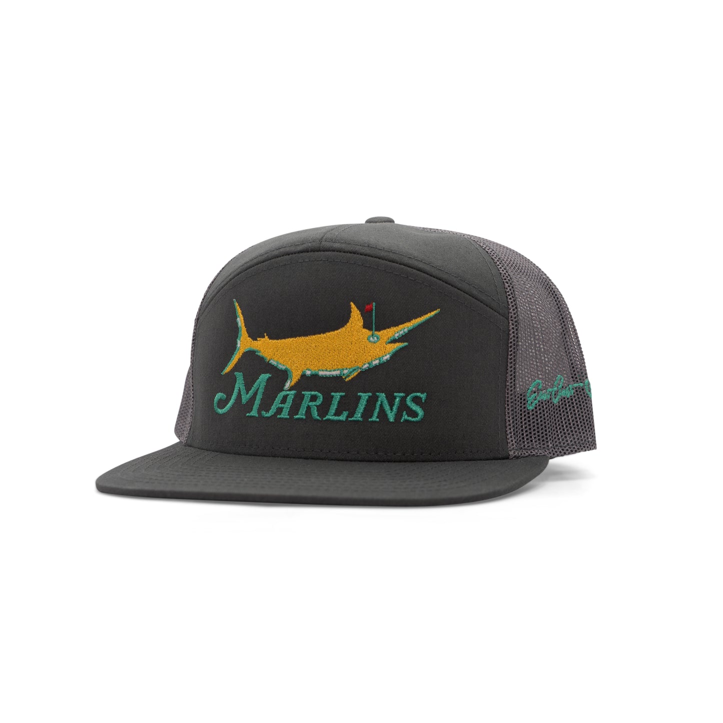 Embroidered East Coast Angler Marlin Golf Hat
