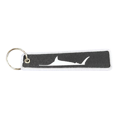 ECA Marlin Script Keychain