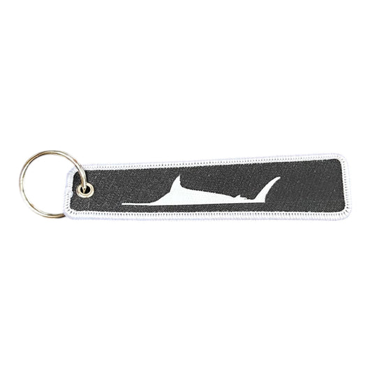 ECA Marlin Script Keychain