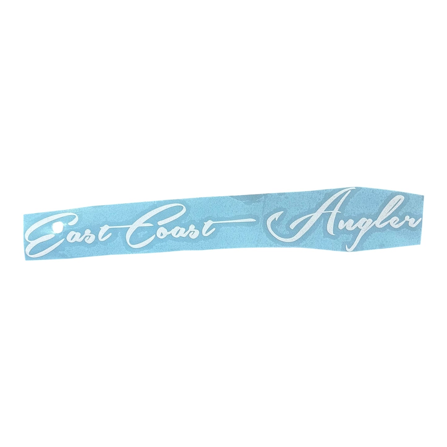 8" ECA Script Decal