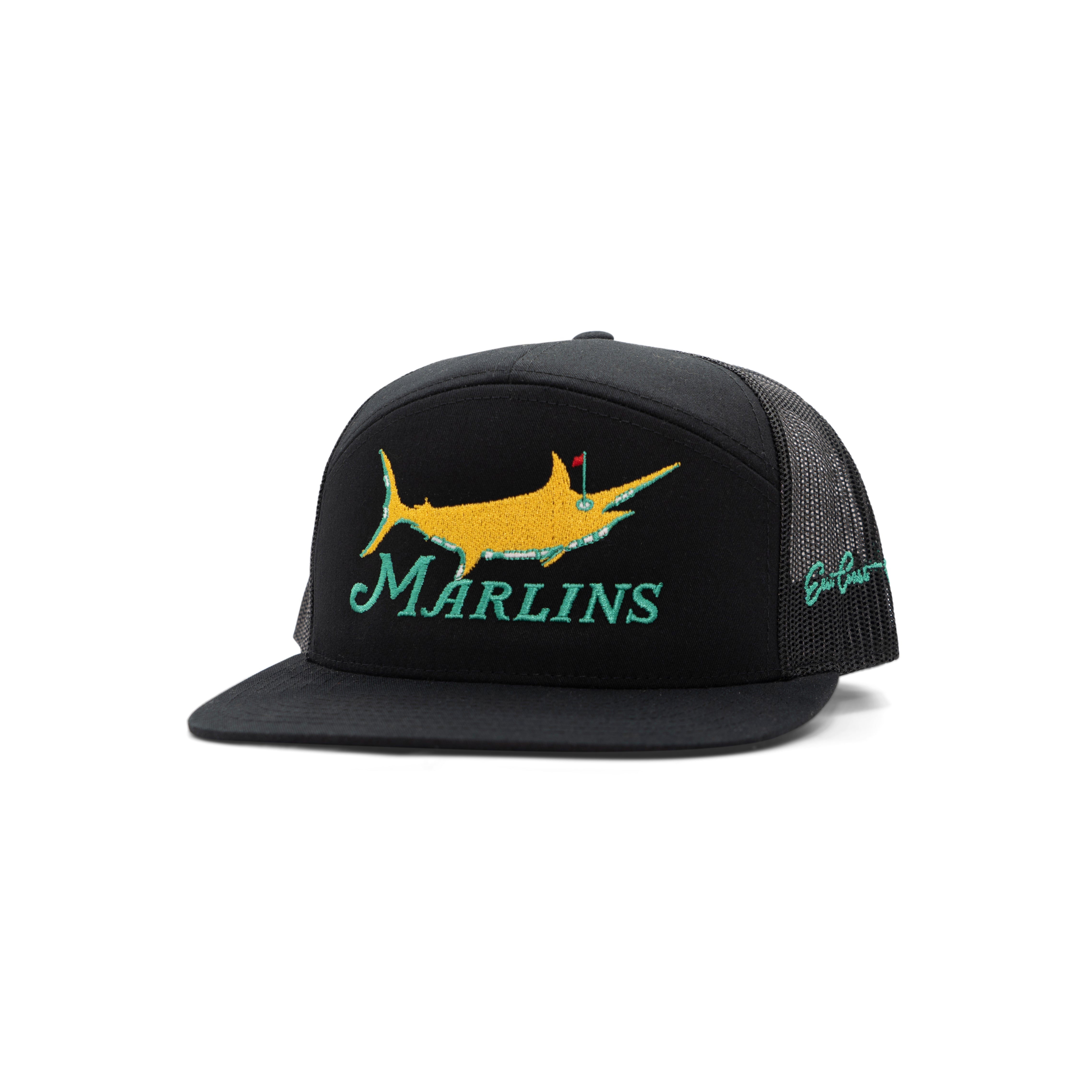 Embroidered East Coast Angler Marlin Golf Hat