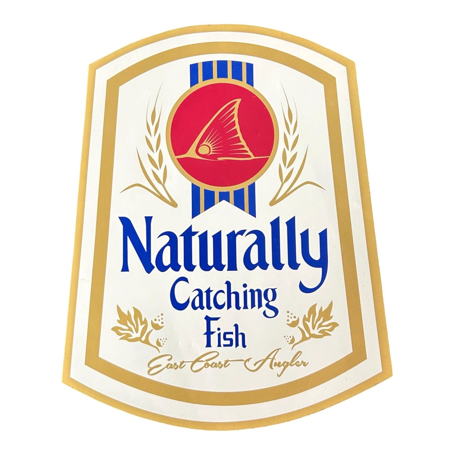 Naturally Catching Fish Decal