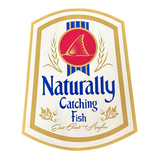 Naturally Catching Fish Decal
