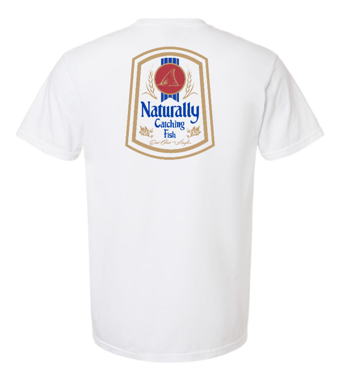 Naturally Catching Fish East Coast Angler Tee
