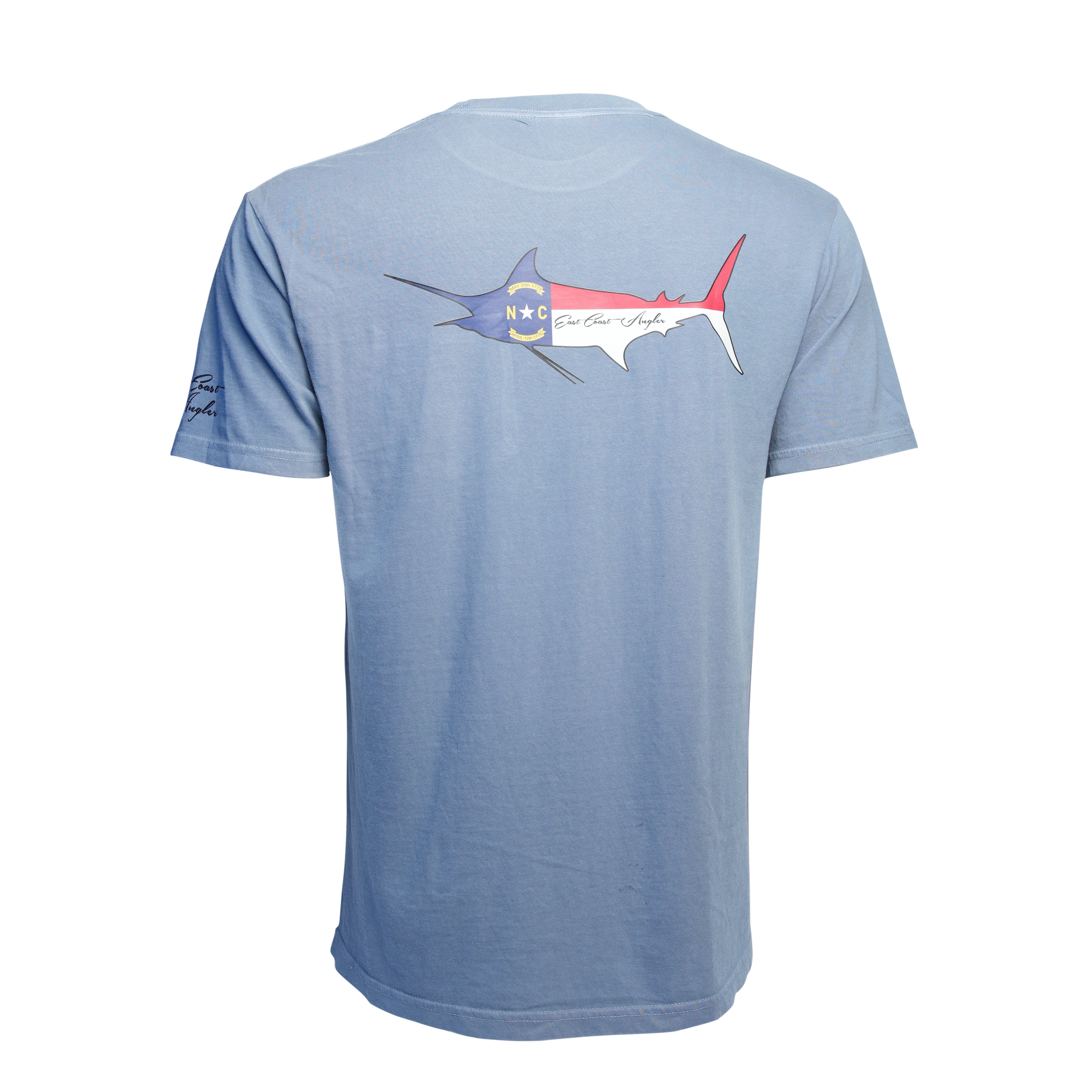 NC Marlin Flag East Coast Angler Tee