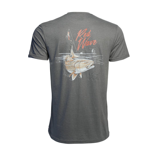 Trump "Red Wave" East Coast Angler Tee