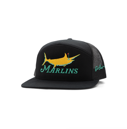 Embroidered Marlin Golf Hat