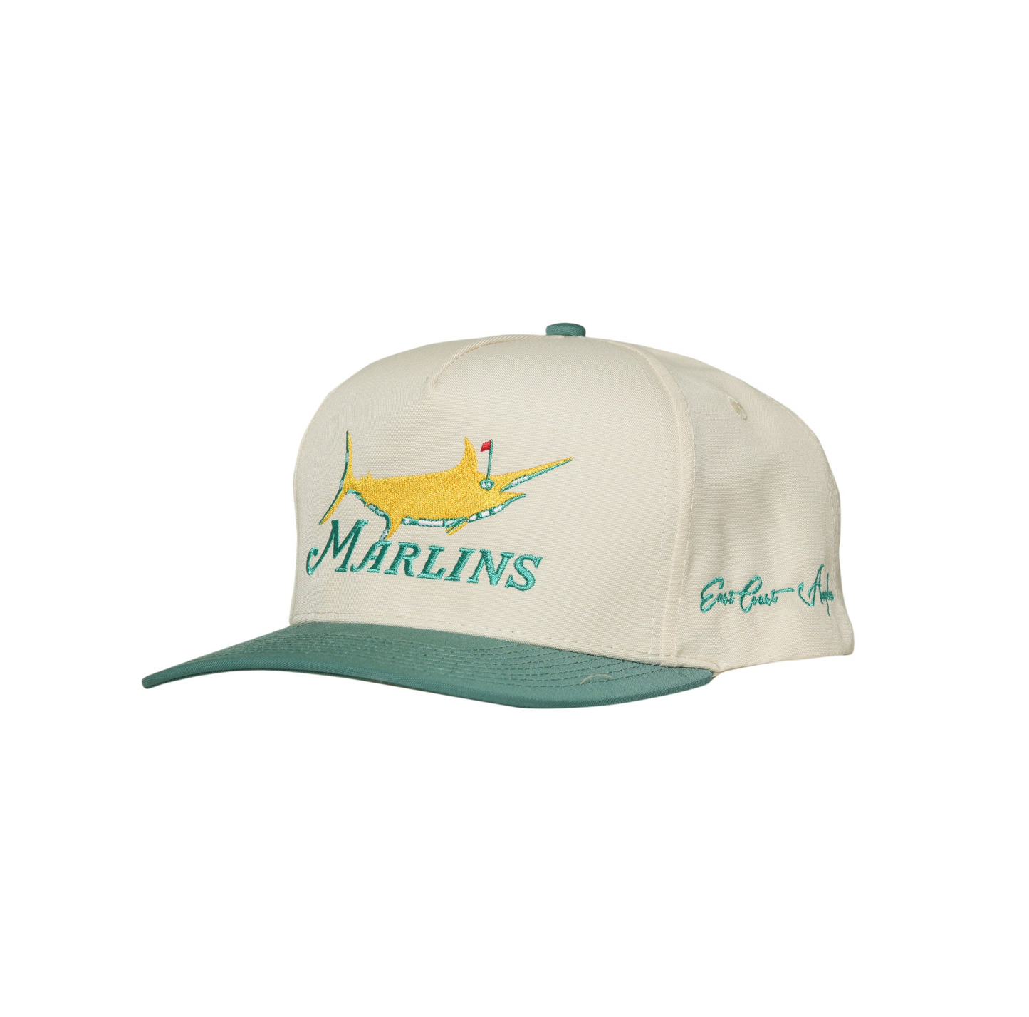 Embroidered Marlin Golf Hat