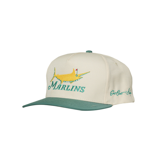 Embroidered Marlin Golf Hat